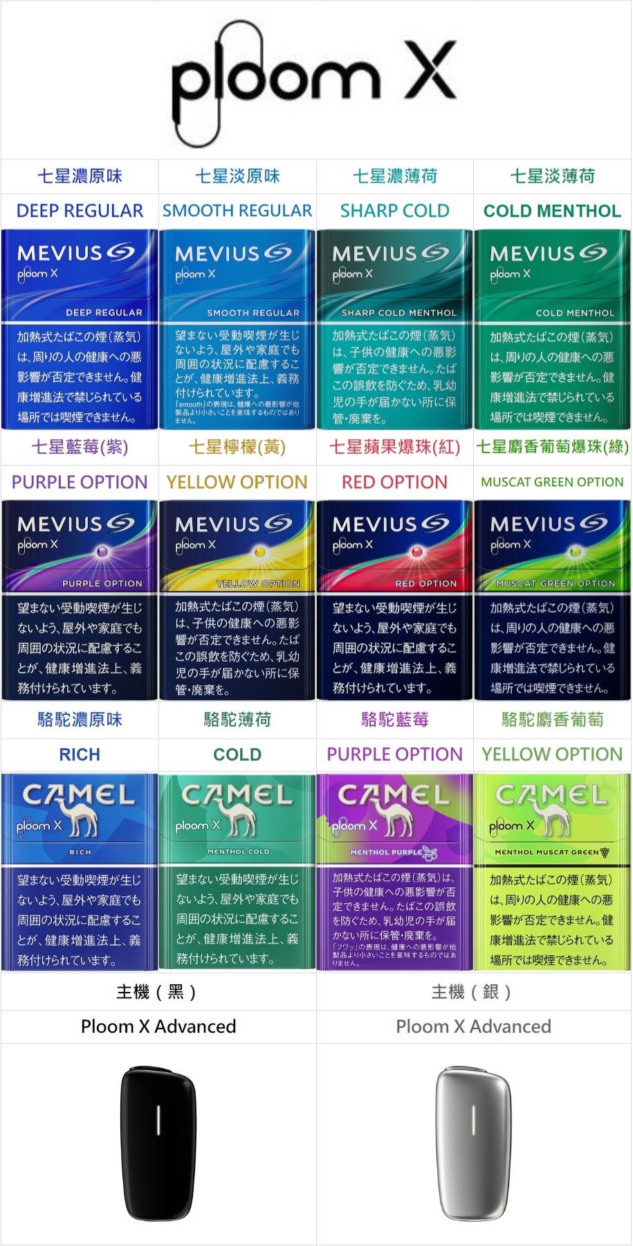 日本七星・駱駝加熱菸 EVO 煙彈推薦|Ploom AURA 專用・14 款|711 到付 1 日本七星加熱煙 駱駝加熱菸 EVO煙彈 Ploom Aura加熱煙主機專用 711到付|日本七星・駱駝加熱菸 EVO 煙彈推薦|Ploom AURA 專用・14 款|711 到付