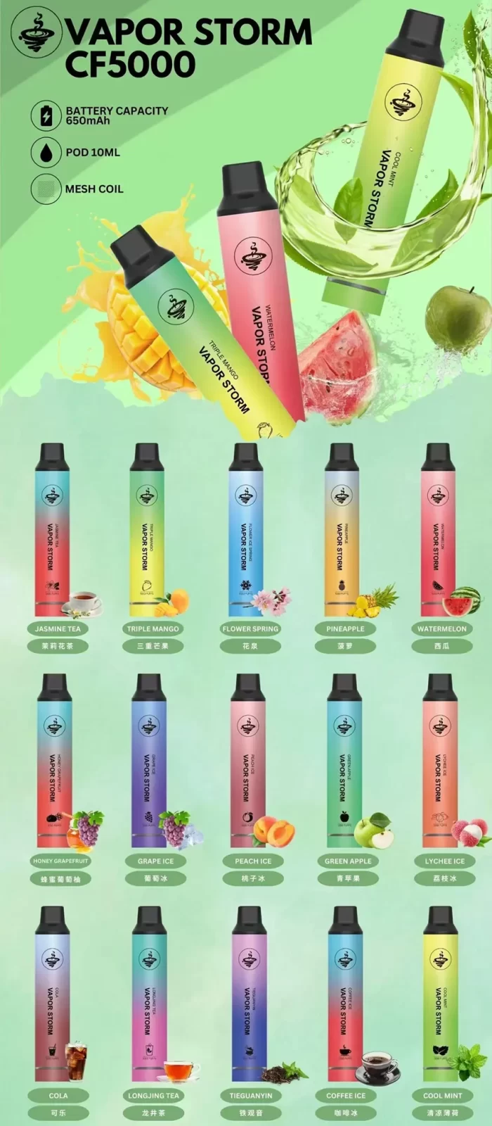 VAPOR STORM 5000 PUFFS 拋棄式電子菸推薦|飛霧發光一次性煙桿|台灣現貨 3 VAPOR STORM 5000 PUFFS 拋棄式電子煙 飛霧發光一次性電子煙桿|VAPOR STORM 5000 PUFFS 拋棄式電子菸推薦|飛霧發光一次性煙桿|台灣現貨